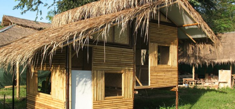 maison en bambou